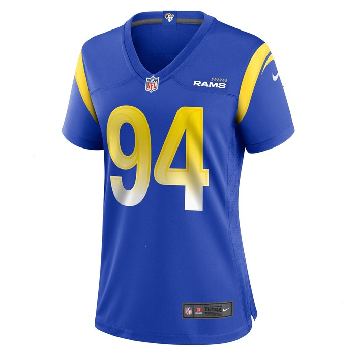 Desjuan Johnson Los Angeles Rams Nike Women's Home Game Jersey - Royal