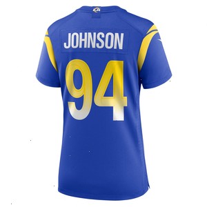 Desjuan Johnson Los Angeles Rams Nike Women's Home Game Jersey - Royal