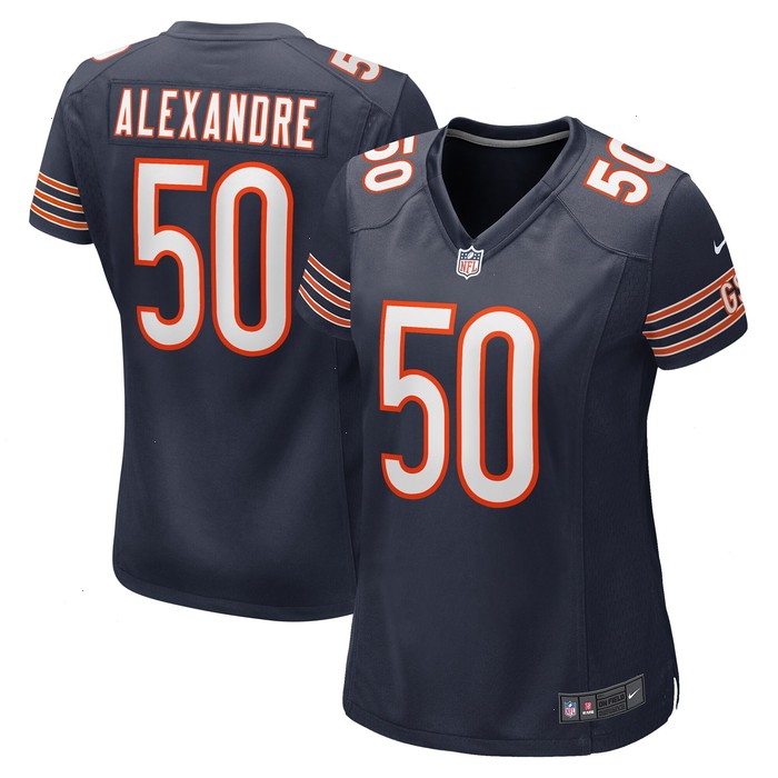 Deslin Alexandre Chicago Bears Nike Women's Team Game Jersey - Navy