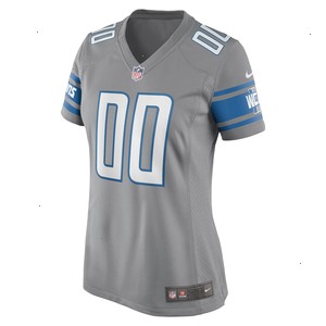 Detroit Lions Nike Women's Alternate Custom Game Jersey - Gray