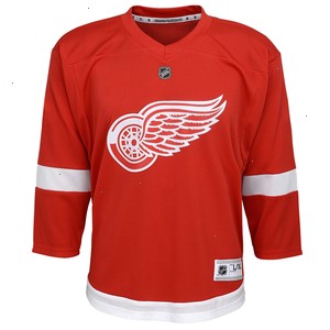 Detroit Red Wings Youth Home Replica Custom Jersey - Red