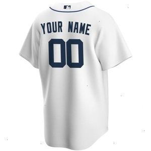 Detroit Tigers Nike Home Replica Custom Jersey - White