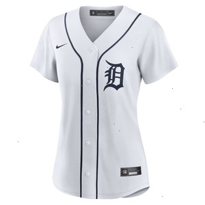 Detroit Tigers Nike Women's Home Blank Replica Jersey - White