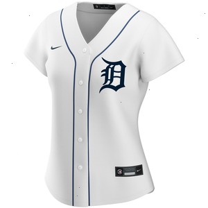 Detroit Tigers Nike Women's Home Replica Custom Jersey - White