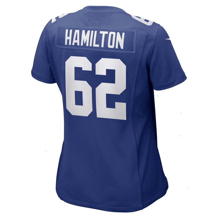 Devery Hamilton New York Giants Nike Women's Game Player Jersey - Royal