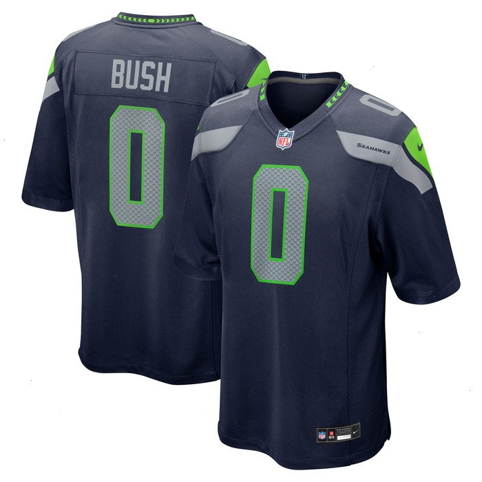 Devin Bush Seattle Seahawks Nike Game Jersey - College Navy