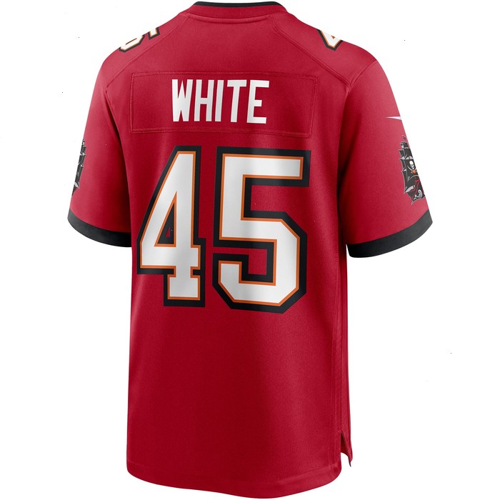 Devin White Tampa Bay Buccaneers Nike Player Game Jersey - Red