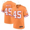 Devin White Tampa Bay Buccaneers Nike Throwback Game Jersey - Orange