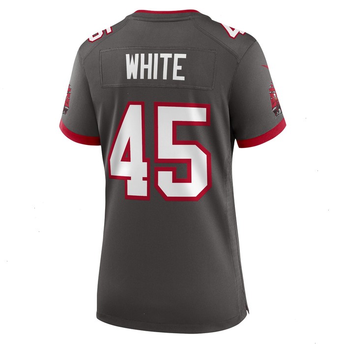 Devin White Tampa Bay Buccaneers Nike Women's Game Jersey - Pewter