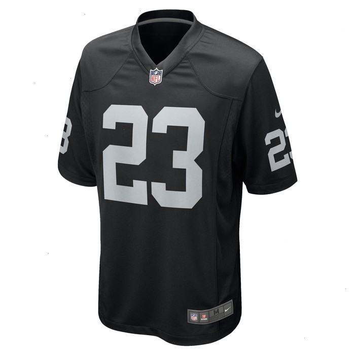 Devontae Booker Las Vegas Raiders Nike Team Game Jersey - Black