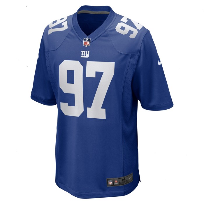 Dexter Lawrence II New York Giants Nike Team Game Player Jersey - Royal