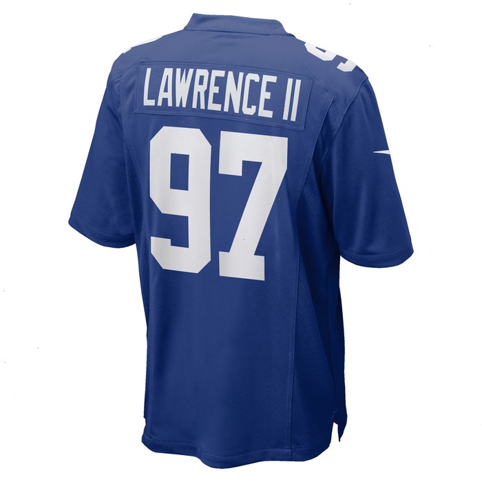 Dexter Lawrence II New York Giants Nike Team Game Player Jersey - Royal