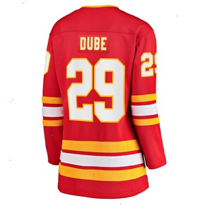 Dillon Dube Calgary Flames Fanatics Branded Women's Home Breakaway Player Jersey - Red