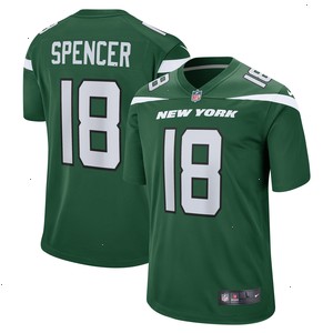 Diontae Spencer New York Jets Nike Game Player Jersey - Gotham Green