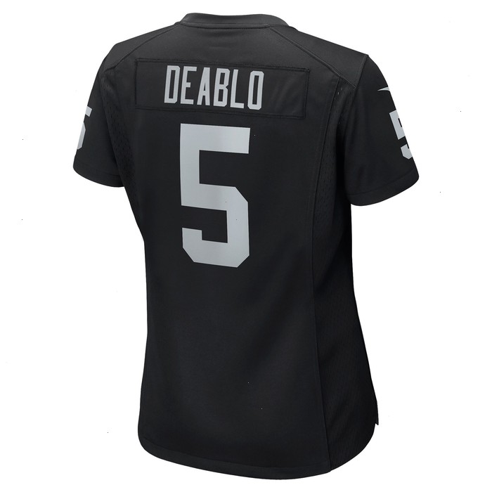 Divine Deablo Las Vegas Raiders Nike Women's Player Game Jersey - Black