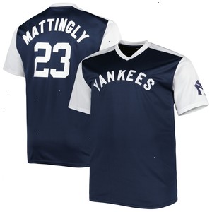 Don Mattingly New York Yankees Cooperstown Collection Replica Player Jersey - Navy/White