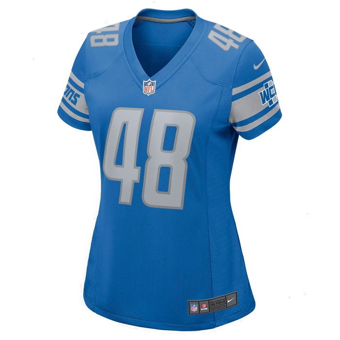 Don Muhlbach Detroit Lions Nike Women's Game Jersey - Blue