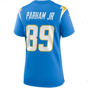 Donald Parham Jr. Los Angeles Chargers Nike Women's Game Jersey - Powder Blue