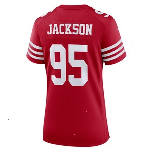 Drake Jackson San Francisco 49ers Nike Women's Game Player Jersey - Scarlet