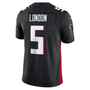 Drake London Atlanta Falcons Nike Vapor F.U.S.E. Limited Jersey - Black V1