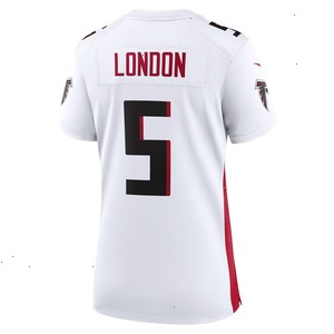 Drake London Atlanta Falcons Nike Women's Away Game Player Jersey - White