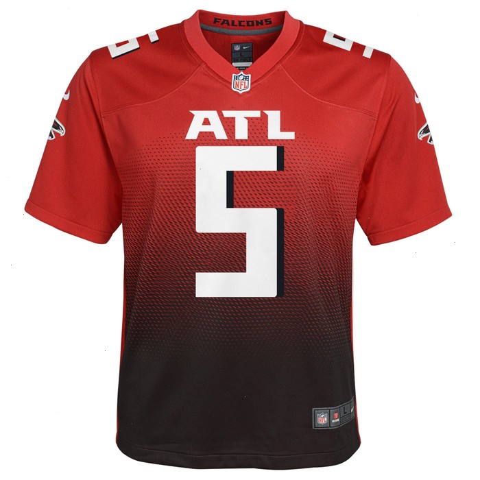 Drake London Atlanta Falcons Nike Youth Game Jersey - Red