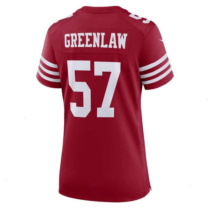 Dre Greenlaw San Francisco 49ers Nike Women's Home Game Player Jersey - Scarlet