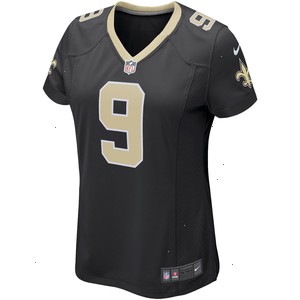 Drew Brees New Orleans Saints Nike Women's Game Player Jersey - Black