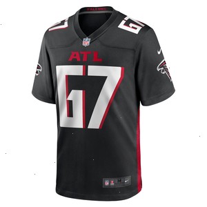 Drew Dalman Atlanta Falcons Nike Game Jersey - Black