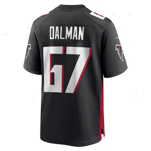 Drew Dalman Atlanta Falcons Nike Game Jersey - Black