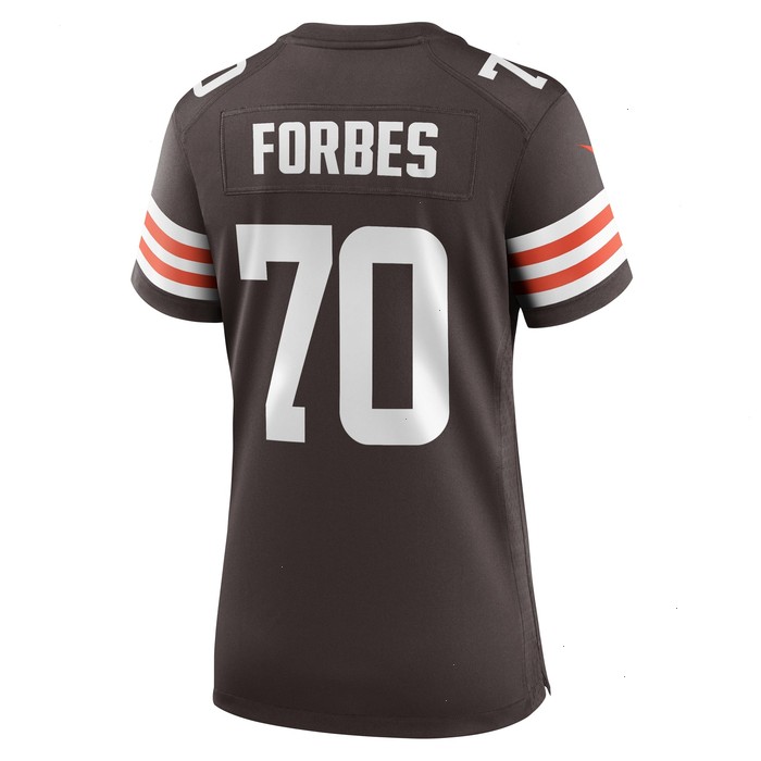 Drew Forbes Cleveland Browns Nike Women's Team Game Jersey - Brown