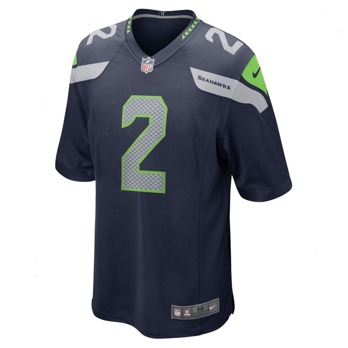 Drew Lock Seattle Seahawks Nike Game Jersey - College Navy