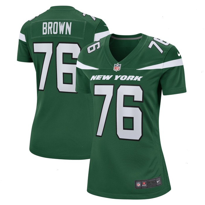 Duane Brown New York Jets Nike Women's Team Game Jersey - Gotham Green