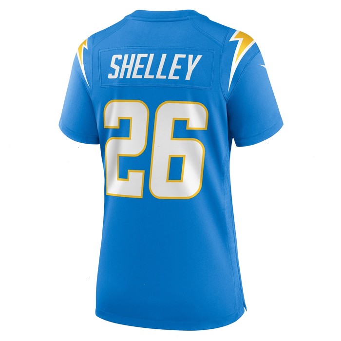 Duke Shelley Los Angeles Chargers Nike Women's Team Game Jersey - Powder Blue