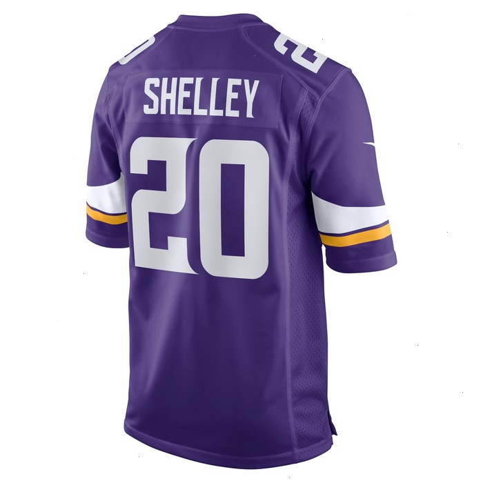 Duke Shelley Minnesota Vikings Nike Home Game Player Jersey - Purple