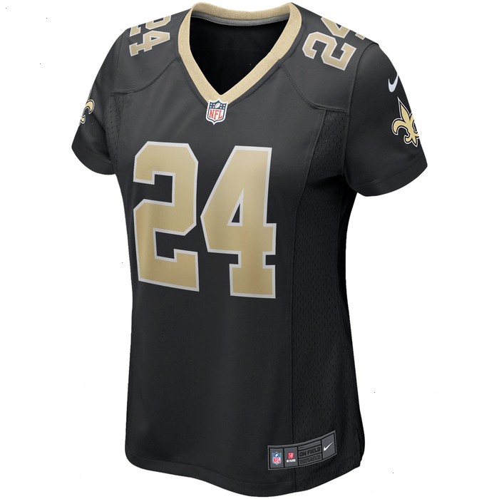 Dwayne Washington New Orleans Saints Nike Women's Player Game Jersey - Black