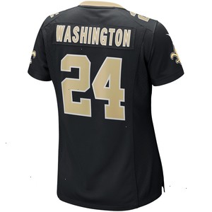 Dwayne Washington New Orleans Saints Nike Women's Player Game Jersey - Black