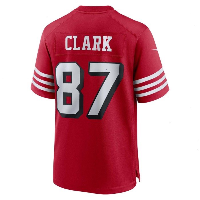 Dwight Clark San Francisco 49ers Nike Retired Alternate Game Jersey - Scarlet