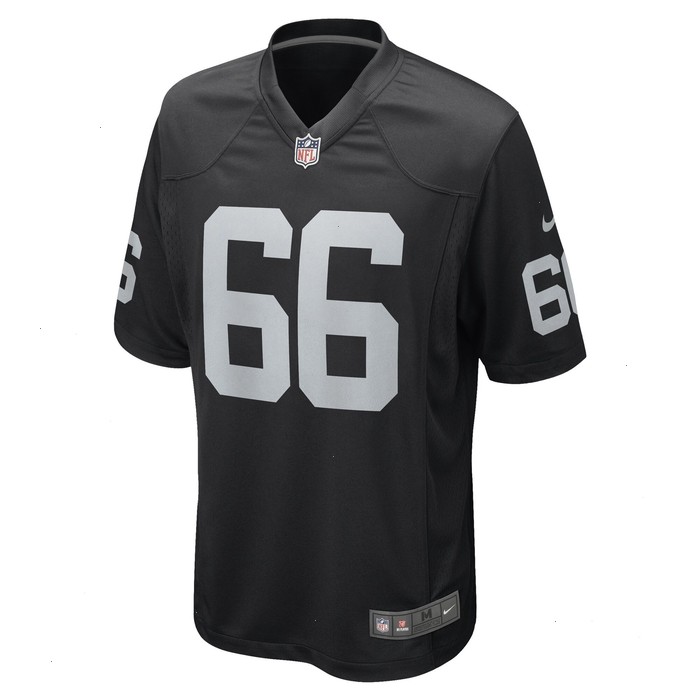 Dylan Parham Las Vegas Raiders Nike Game Player Jersey - Black