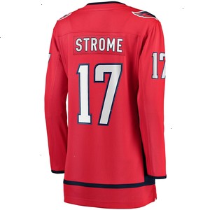 Dylan Strome Washington Capitals Fanatics Branded Women's Home Breakaway Player Jersey - Red