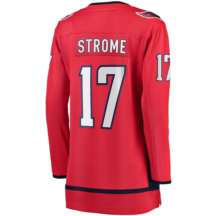 Dylan Strome Washington Capitals Fanatics Branded Women's Home Breakaway Player Jersey - Red