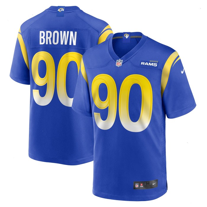 Earnest Brown IV Los Angeles Rams Nike Team Game Jersey - Royal