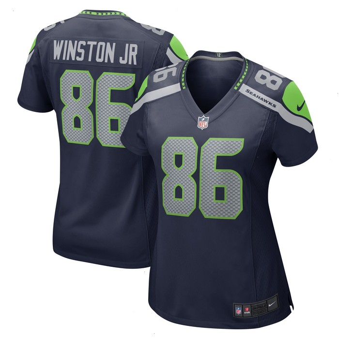 Easop Winston Jr. Seattle Seahawks Nike Women's Home Game Player Jersey - College Navy