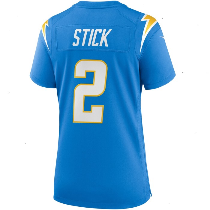 Easton Stick Los Angeles Chargers Nike Women's Game Jersey - Powder Blue