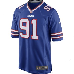 Ed Oliver Buffalo Bills Nike Team Game Player Jersey - Royal