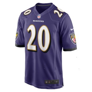 Ed Reed Baltimore Ravens Nike Retired Player Game Jersey - Purple