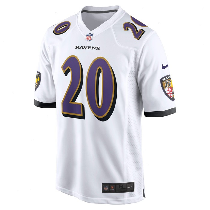 Ed Reed Baltimore Ravens Nike Retired Player Game Jersey - White