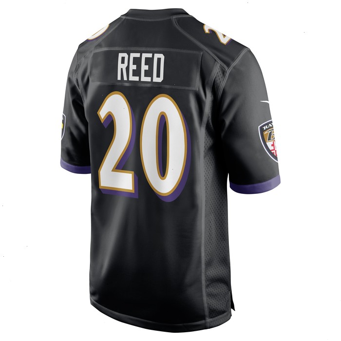 Ed Reed Baltimore Ravens Nike Retired Player Jersey - Black