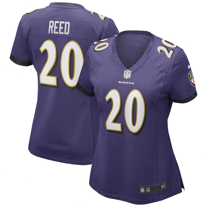 Ed Reed Baltimore Ravens Nike Women's Game Retired Player Jersey - Purple