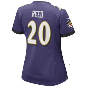 Ed Reed Baltimore Ravens Nike Women's Game Retired Player Jersey - Purple